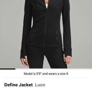lululemon athletica Black Utility Jacket
